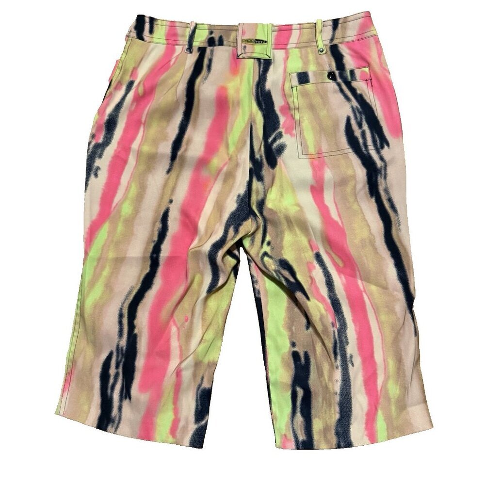 Jamie Sadock Capri Golf Activewear Women's SZ 4‎ Athleisure Artsy Sporty - Picture 11 of 13